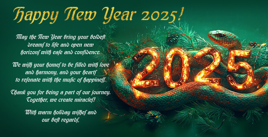 Happy New Year 2025! Happy New Year 2025!